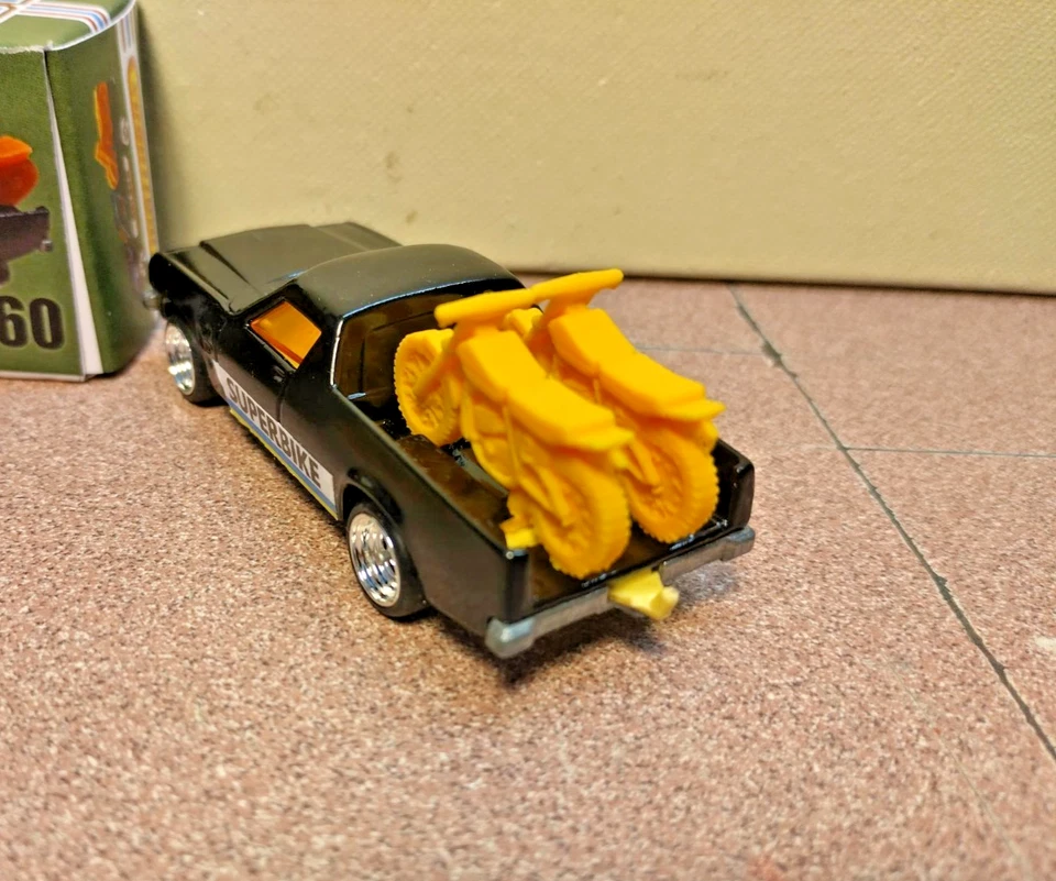 Matchbox Superfast No60 Holden UTE Pickup in a repro + m/bikes - image 4 of 4