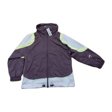 ADIDAS BY STELLA MCCARTNEY Women  s XS WOVEN TRACK TOP IX1629 Hooded NWT