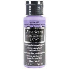 6er Pack - DecoArt Americana Multi-Oberflächen Satin Acrylfarbe 2oz-Lavendel Felder