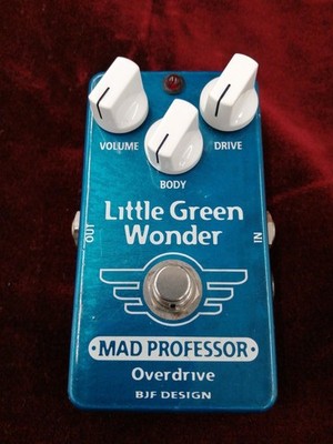 MAD PROFESSOR LITTLE GREEN WONDER HW Gitarren-Effekt-Pedal Verzerrung
