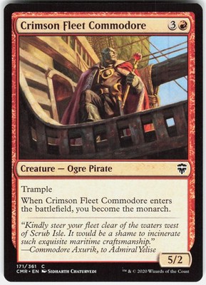 Crimson Fleet Commodore C Commander Legends 171 LP