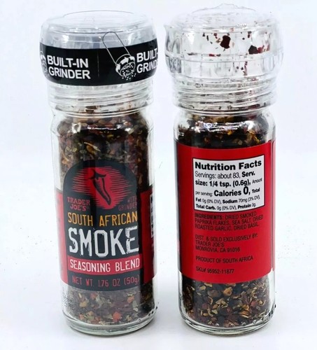 Trader Joe's Seasoning Grinders Garlic Salt Rainbow Peppercorns Pink Himalayan.. - Picture 21 of 22