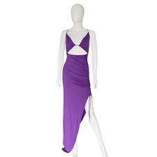 SHEIN Bodycon Asymmetrical Dress Purple New Size Medium