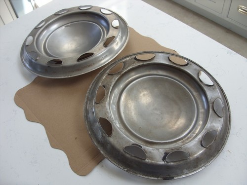 Classic Mini Cooper Mk 1 Wheel Hub Caps X 2 - Picture 5 of 7