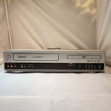 Daewoo DV6T844B VHS and DVD Combo Tested and Working