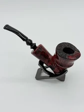 Erik Nording Orange Grain 4 Freehand Danish Estate Pipe