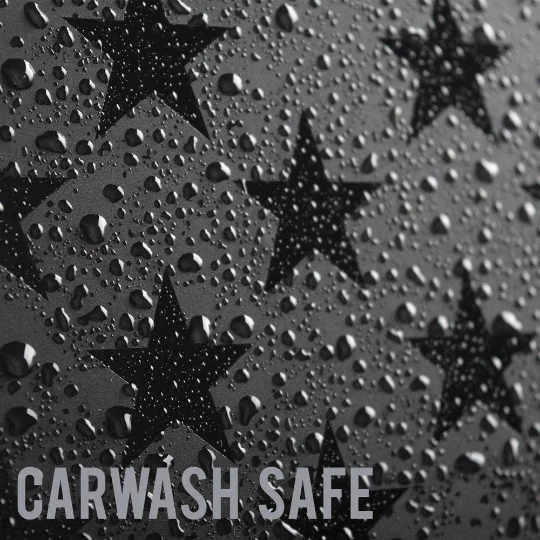 Calcomanía adhesiva negra para árbol de montaña ventana trasera Toyota Rav4 2019-2025 Foto 2 de 4