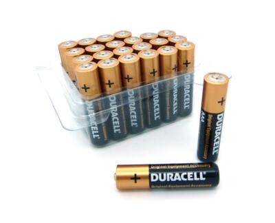 24 x Duracell Plus AAA Micro MN2400 LR3 AM4 Batterien NEU in Box