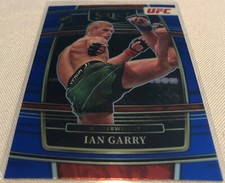 2022 Panini Select UFC Ian Garry Concourse Level Blue Parallel Rookie #51