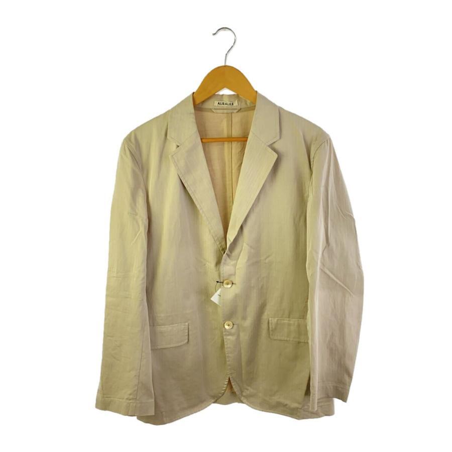 ジャケット・アウター auralee WASHED FINX HERRINGBONE JACKET 2c95d19a4c92df8e49ad67622334a5