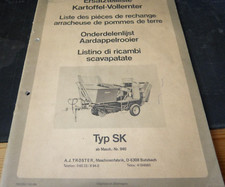 Ersatzteilliste  Kartoffel-Vollernter Typ SK ab Masch.Nr.940 Hassia