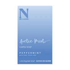 Castile Bar Soap - Arctic Mint by Dr. Natural for Unisex - 4 oz Soap