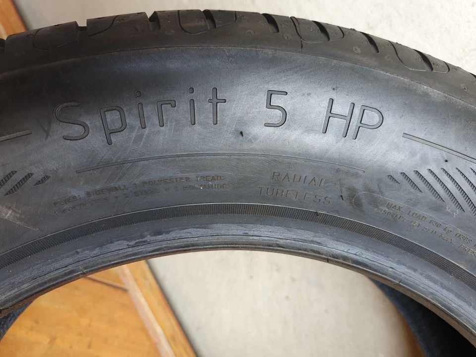 1x ESA TECA Spirit 5 HP 205/60 R16 92V Sommer Reifen DOT 18 - Bild 3 von 4