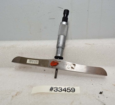 Starrett No. 445 Depth Micrometer (Inv.33459)