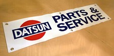 DATSUN PARTS & SERVICE BANNER CLASSIC 240Z 510 720 BLUEBIRD SKYLINE