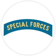 Army Special Forces Bumper Sticker Military Vinyl Soldier Decal 5"