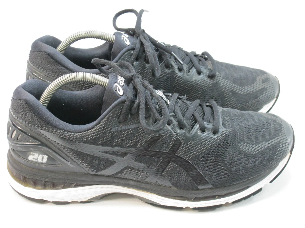 Asics T800N Shoes Gel Nimbus 20 Gray/Black Men’s Running Shoes Sz 14 Sneakers Black Asics Gel IGS Nimbus 20 T800N Men main image 2