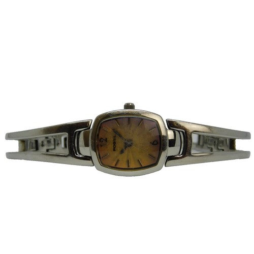 Fossil Steel Dual Time Rectangle Watch Stainless Band $_57.JPG?set_id=880000500F main image 4