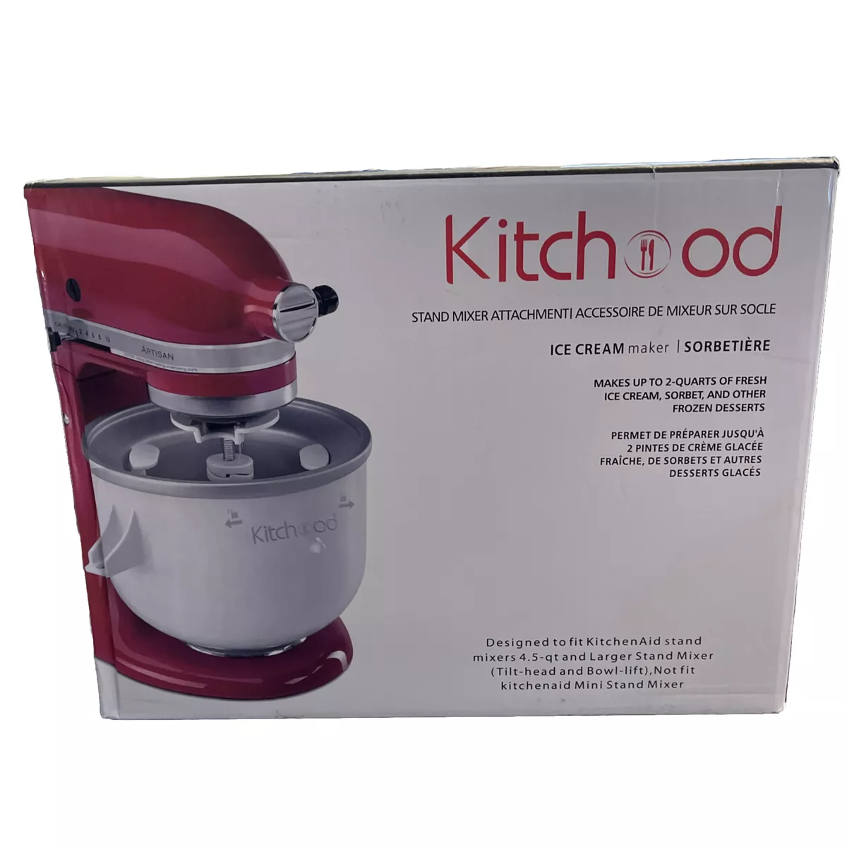 KitchenAid Ice Cream Maker Attachment for Stand Mixer