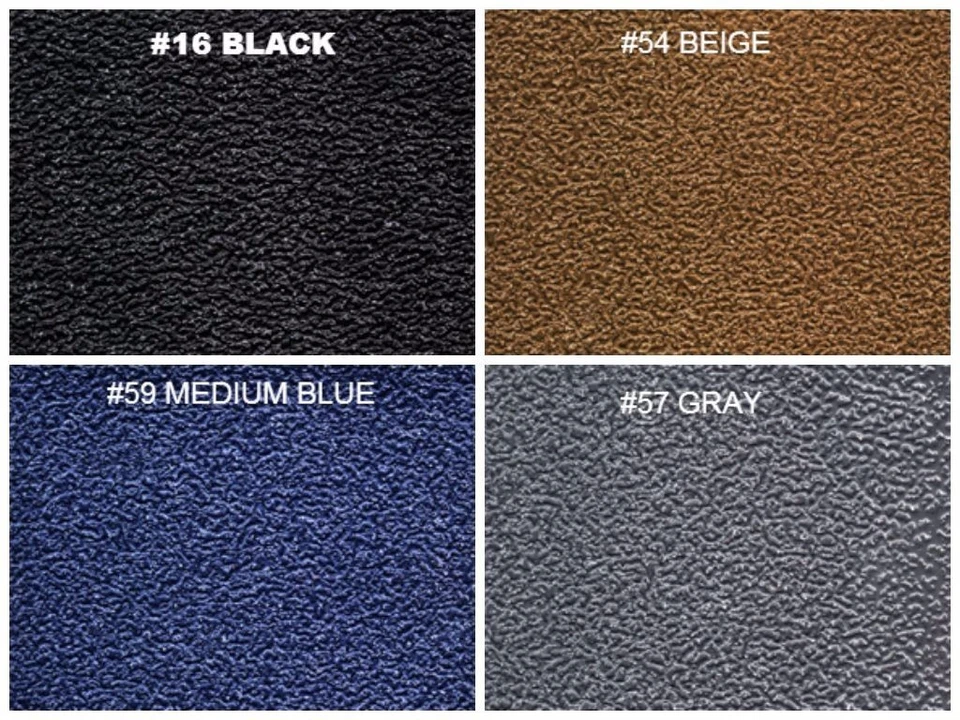 Ford Super Duty 2008-16 piso de vinilo de alta resistencia/alfombra de goma repuesto F250 Foto 2 de 4