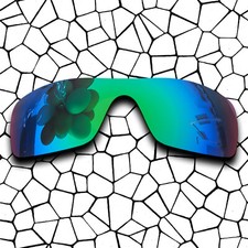 Green Anti Scratch Replacement Lenses For-Oakley Batwolf OO9101 Polarized