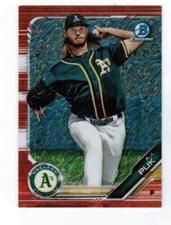 2019 BOWMAN CHROME ORANGE A.J. PUK ROOKIE #/57 (REF 157360)