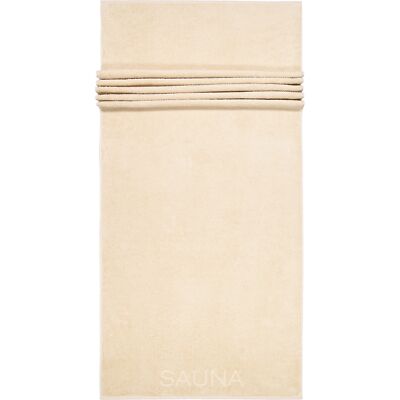 Cawö Saunatücher Pure 6501 beige - 370 Beige NEU & OVP