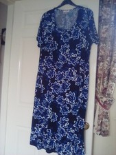 New Julipa Navy Maxie Dress Size 24.