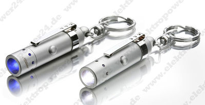 2x LED lenser key light photon pump V8 blue 7552 lamp light