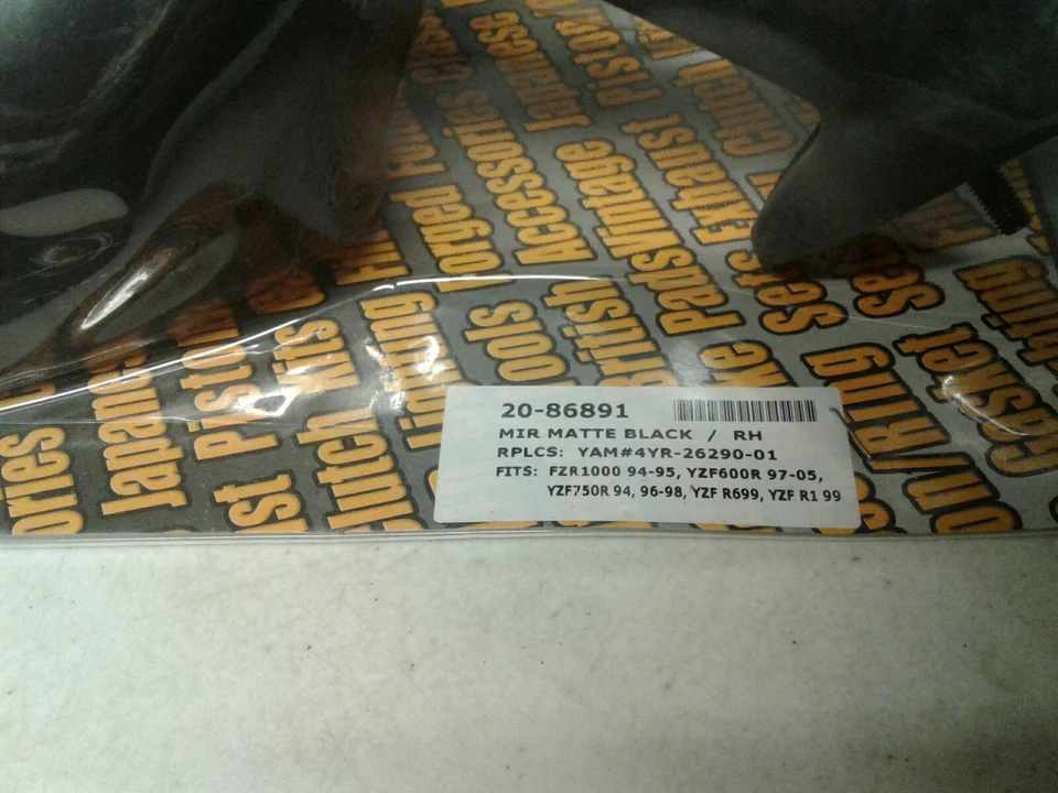 Espelho NOS Emgo para bicicletas esportivas Yamaha mais antigas 20-86891 - Imagem 3 de 3