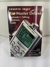 NEW Sharper Image Bar Master Deluxe Bartender...