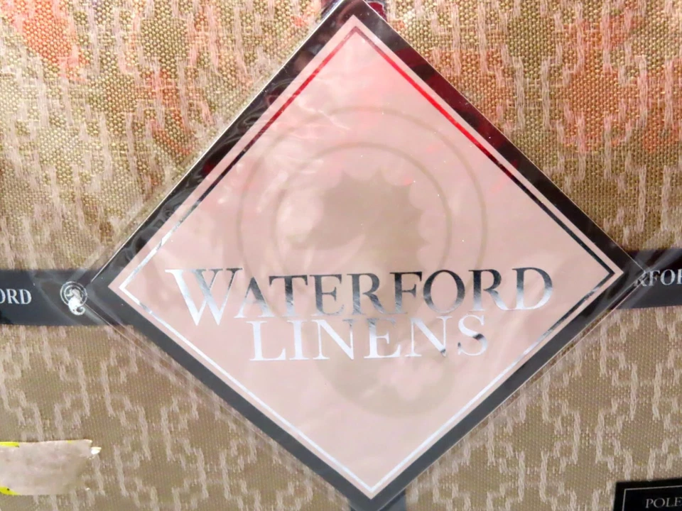 Waterford Linens Cathryn Poste Top Ventana Cortina Par 50 pulgadas X 84 pulgadas NUEVO Foto 2 de 4