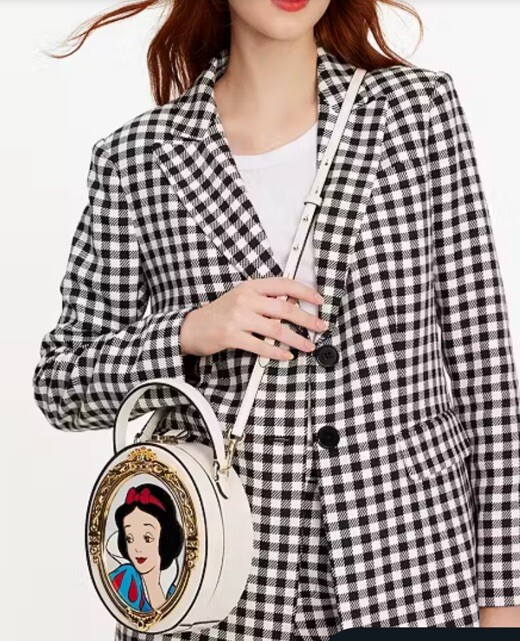ショルダーバッグ・ポシェット Disney X Kate Spade  White 3d Mirror Crossbody KF814 Disney X Kate Spade New York Snow White 3d Mirror Crossbody