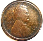 1913 S Lincoln Cent, VG, LOW MINTAGE (ONLY 6 MILLION)  (13SDR1)