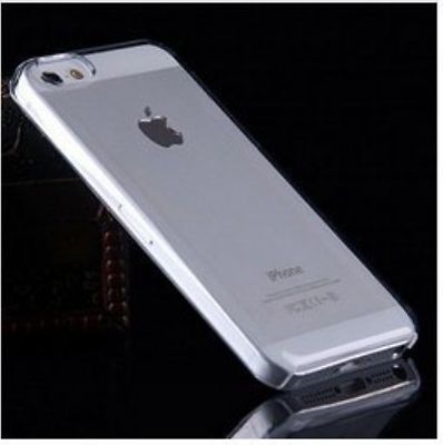CLEAR iPhone 5 5C 5S Crystal Clear Plastic Skin Case Cover Thin Transparent Neu