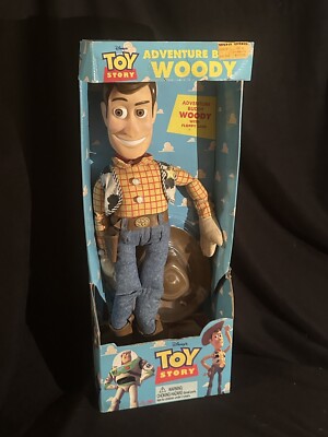 PIXARトイストーリー ウッディ フィギュア 1995年製 think way UNOPENED* Vintage 1995 Toy Story Woody Pull-string Talking Doll