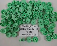 #8 Hanger Size Markers Bag of 100 Qty. Retail Store Supply Hanger Garment