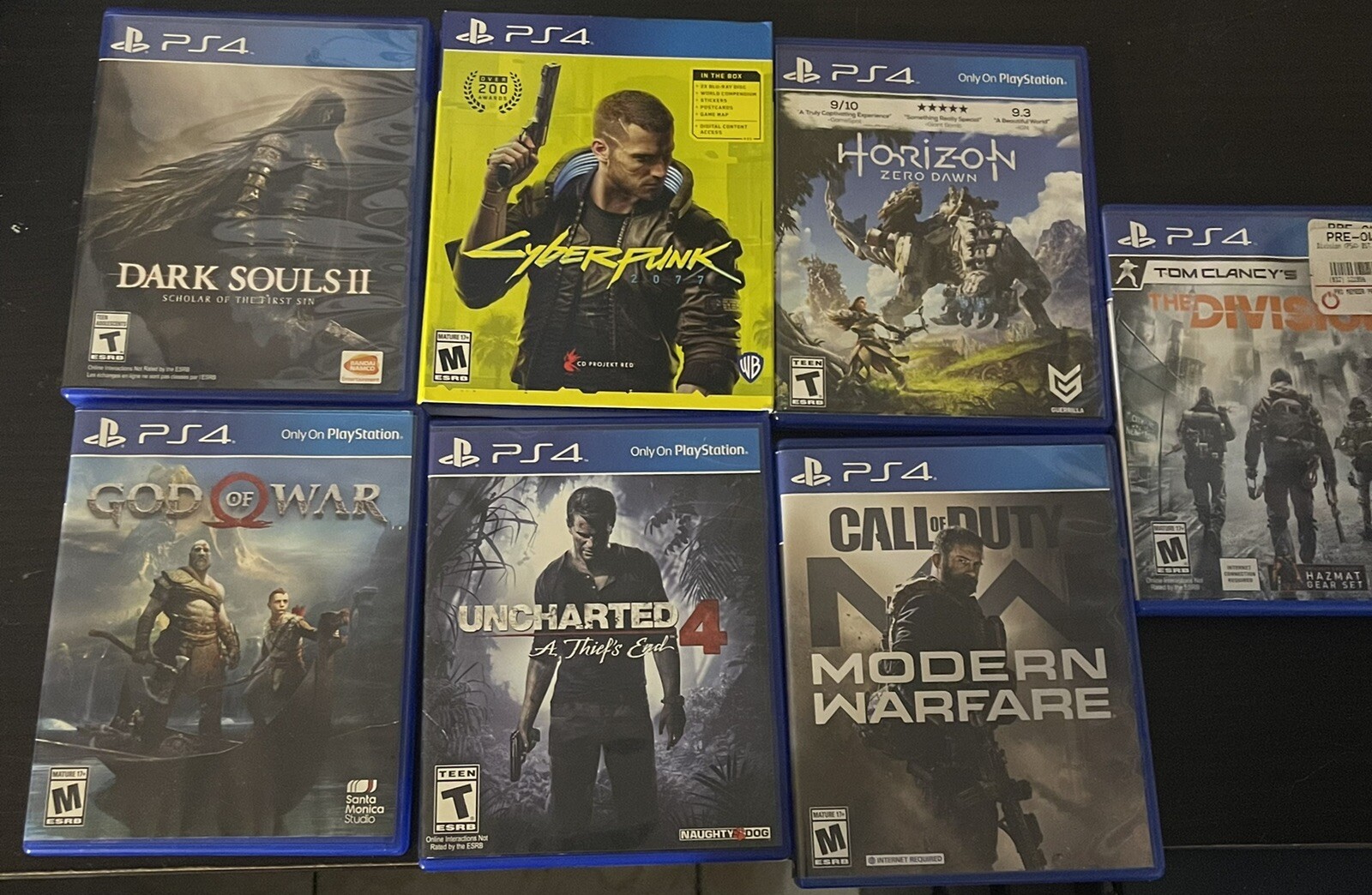 Lot Of 7 Pre Owned PS4 Games. 722674120272| eBay
