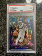 2022-23 Panini Select Concourse Cosmic Prizm Jaden Hardy PSA 9 Mint Rookie RC