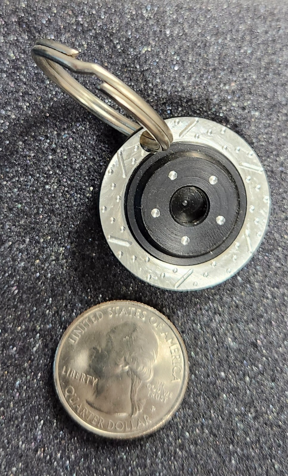 Disc Rotor Key Chain Slotted Brake Disc Rotor Keychain | eBay