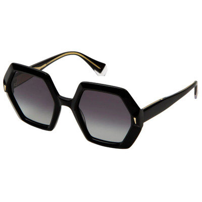 Sunglasses Gigi Studios Orchid 1051 6548/1 51 23 140 Black Blue gradient lens 10
