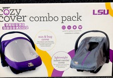 LSU Tigers Little Scholar Combo Pack Sun/Bug  Lightweight COZY COVERS Louisiana