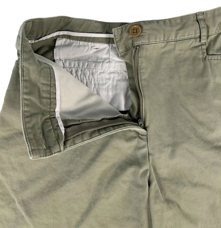 Pantalones Cortos Kim Rogers 9" Entrepierna Elastizados Para Mujer 10 Bolsillos Frontales Planos Verdes Exterior Foto 2 de 4