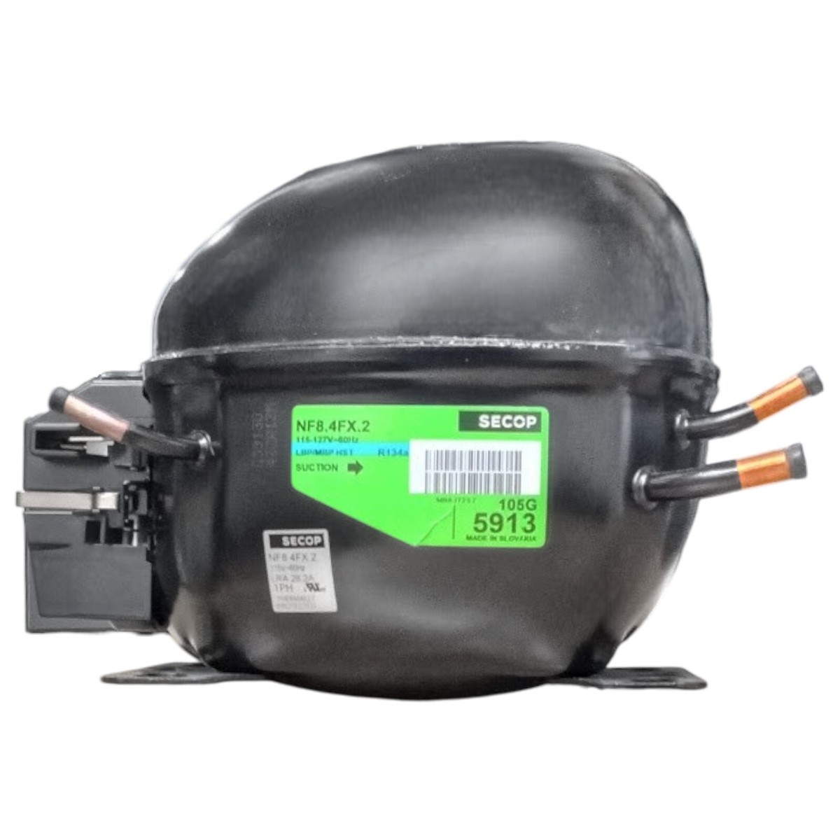 Secop NF8.4FX2 R134a Refrigeration Compressor 1032 LBP 3767 HBP
