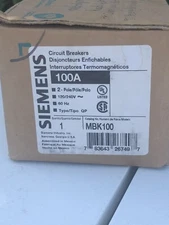 Siemens MBK100A 100A Main Breaker