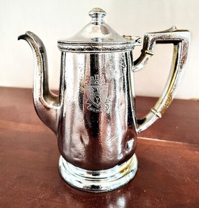 Hotel Silver Coffee Pot - Van Cleve Hotel, Dayton, OH