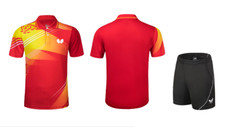 New Butterfly Table tennis T-shirt and Shorts Sports Suit Quick Dry Adult Kid