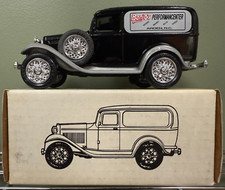 ERTL Banjo's Performancenter 1932 Ford Panel Delivery Van Die Cast Coin Bank