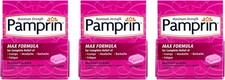 Pamprin Maximum Strength Max Pain  Energy Formula, Menstrual Period Symptoms Re