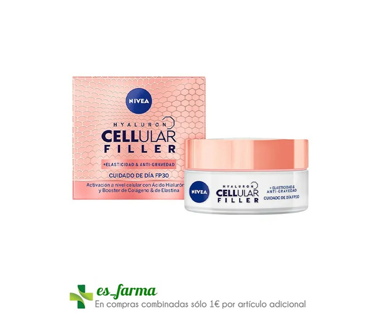 NIVEA Hyaluron Cellular Filler Cream Elasticity & Antigravedad Day SPF30 50ML